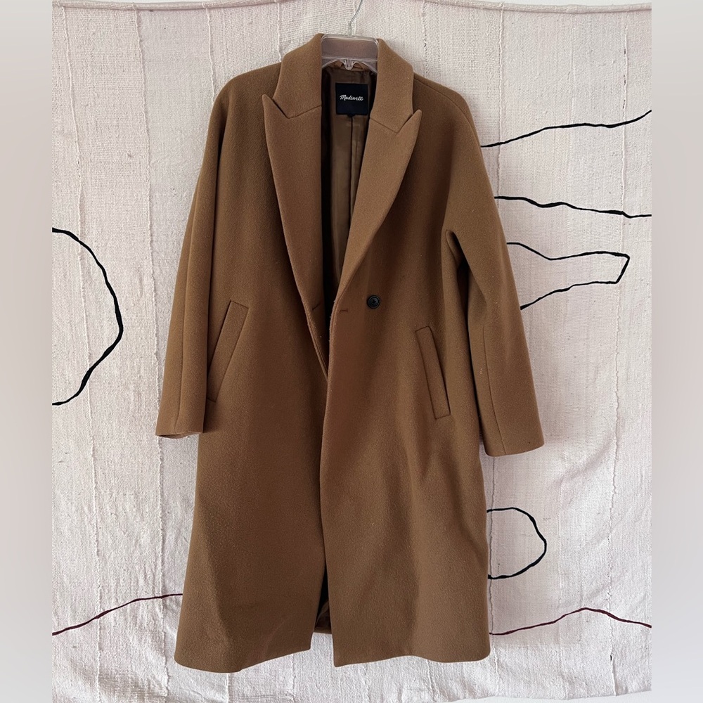 Madewell oversize wool coat